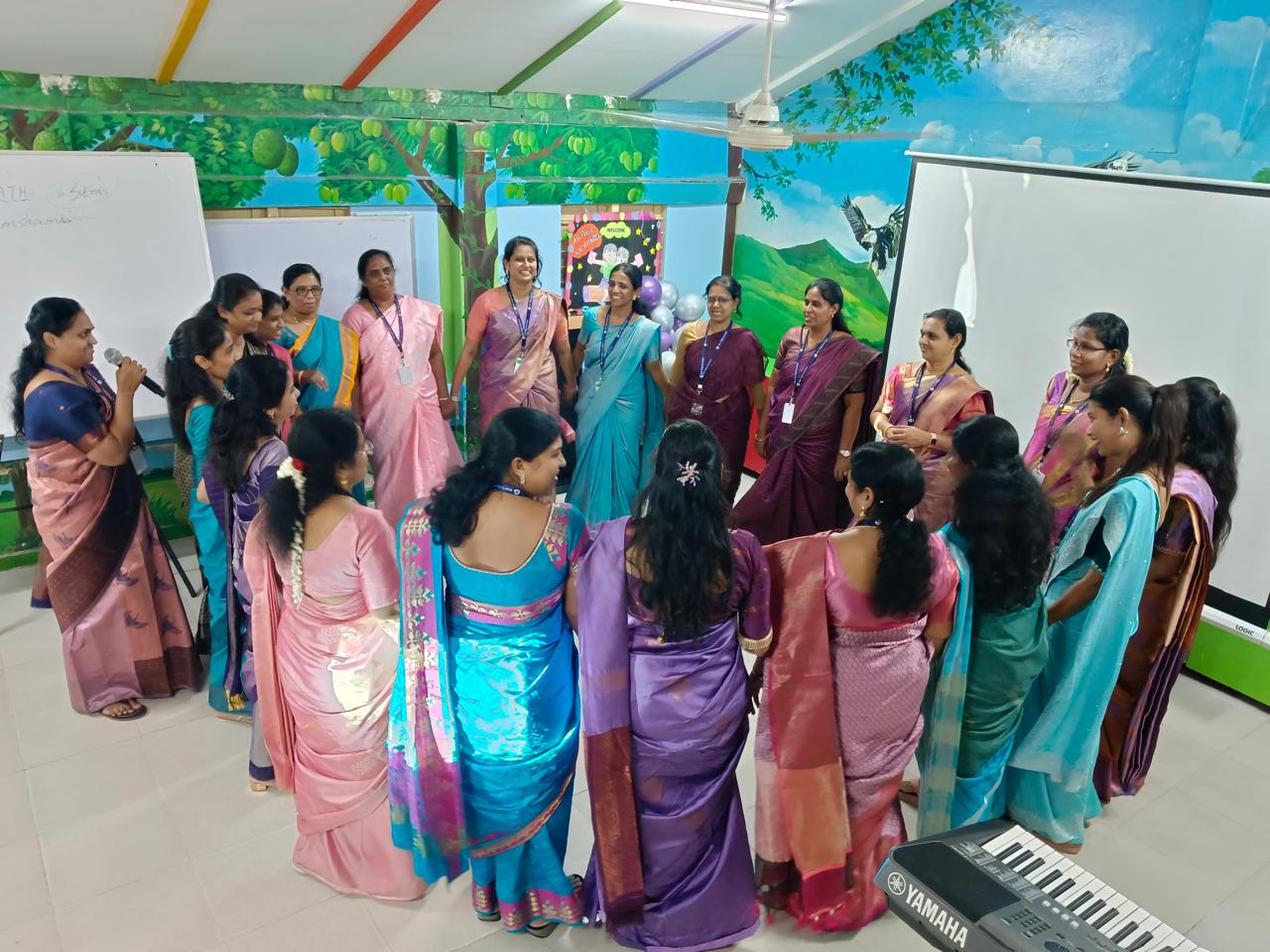 Teacher training session at Suyam International Teacher Training Institute